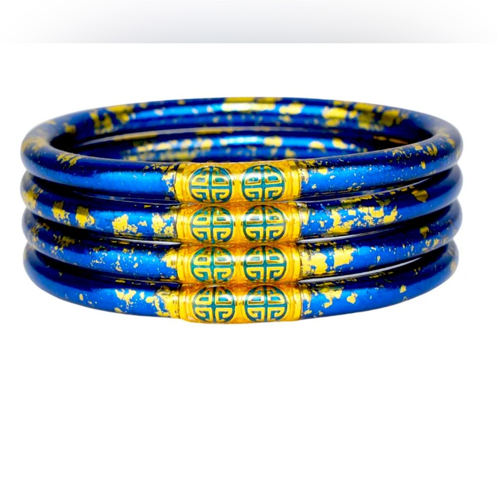 Budha Girl KOI SAFFIR ALL WEATHER
BANGLES® (AWBO) - SET OF 4